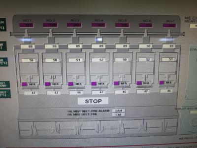 Engine Control Panel says STOP!