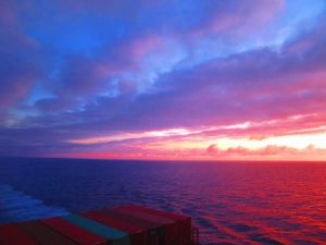 Sunset from The Porthole