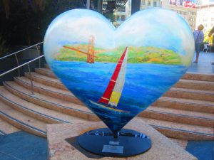 A delightful sculpture in ‘some delightful square’ in San Fran!