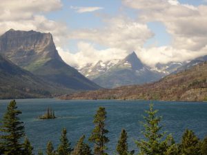 Glacier National Park near the East Gate